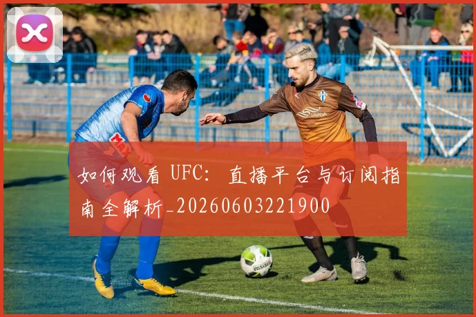 如何观看 UFC：直播平台与订阅指南全解析_20260603221900